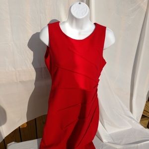 Calvin Klein Women's Size 6 Red Dress